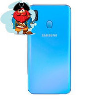 Задняя крышка (корпус) для Samsung Galaxy A40 (SM-A405), цвет: синий