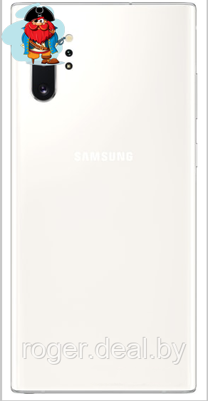 Задняя крышка (корпус) для Samsung Galaxy Note 10 Plus + (N9750), цвет: белый - фото 1 - id-p122673422