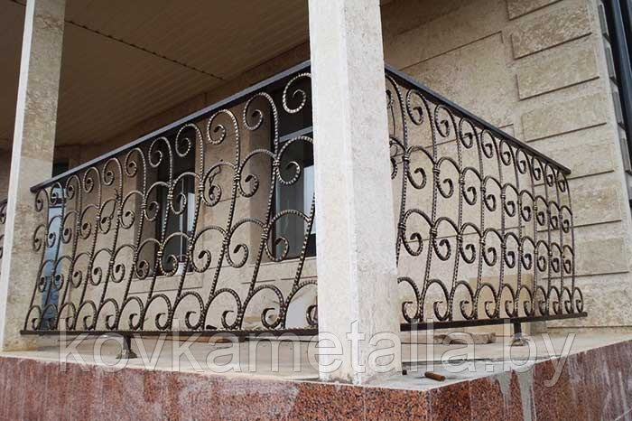 Перила для балконов Карамель №5 - фото 1 - id-p122686479