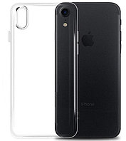 Силиконовый чехол для Apple iPhone XR Lux, прозрачный