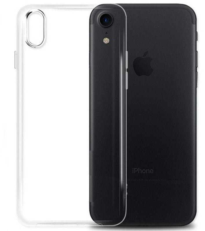 Силиконовый чехол для Apple iPhone XR Lux, прозрачный - фото 1 - id-p119367179