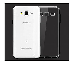 Силиконовый чехол для Samsung Galaxy J3 2016 (J320F) Experts Lux, прозрачный, фото 2