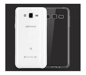 Силиконовый чехол для Samsung Galaxy J3 2016 (J320F) Experts Lux, прозрачный, фото 2