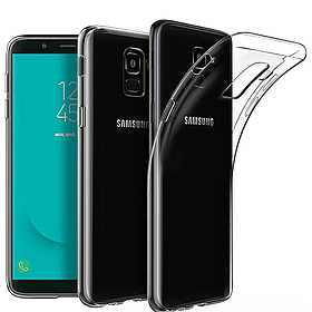 Силиконовый чехол для Samsung Galaxy J6 J600 Experts Lux, прозрачный