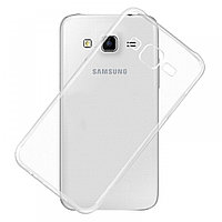 Силиконовый чехол для Samsung Galaxy J7 J700H Lux, прозрачный