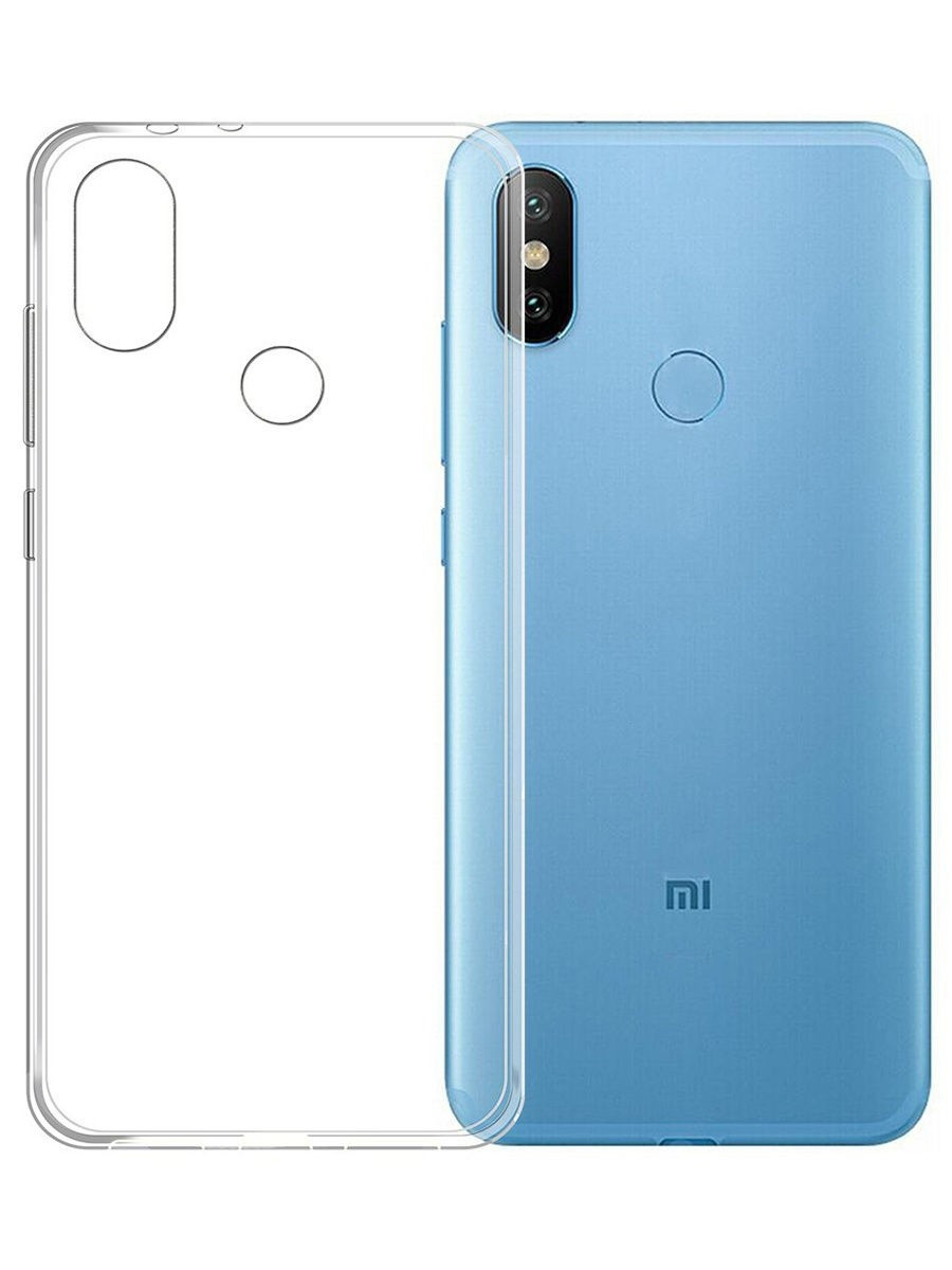 Силиконовый чехол для Xiaomi Mi 8 Lux, прозрачный