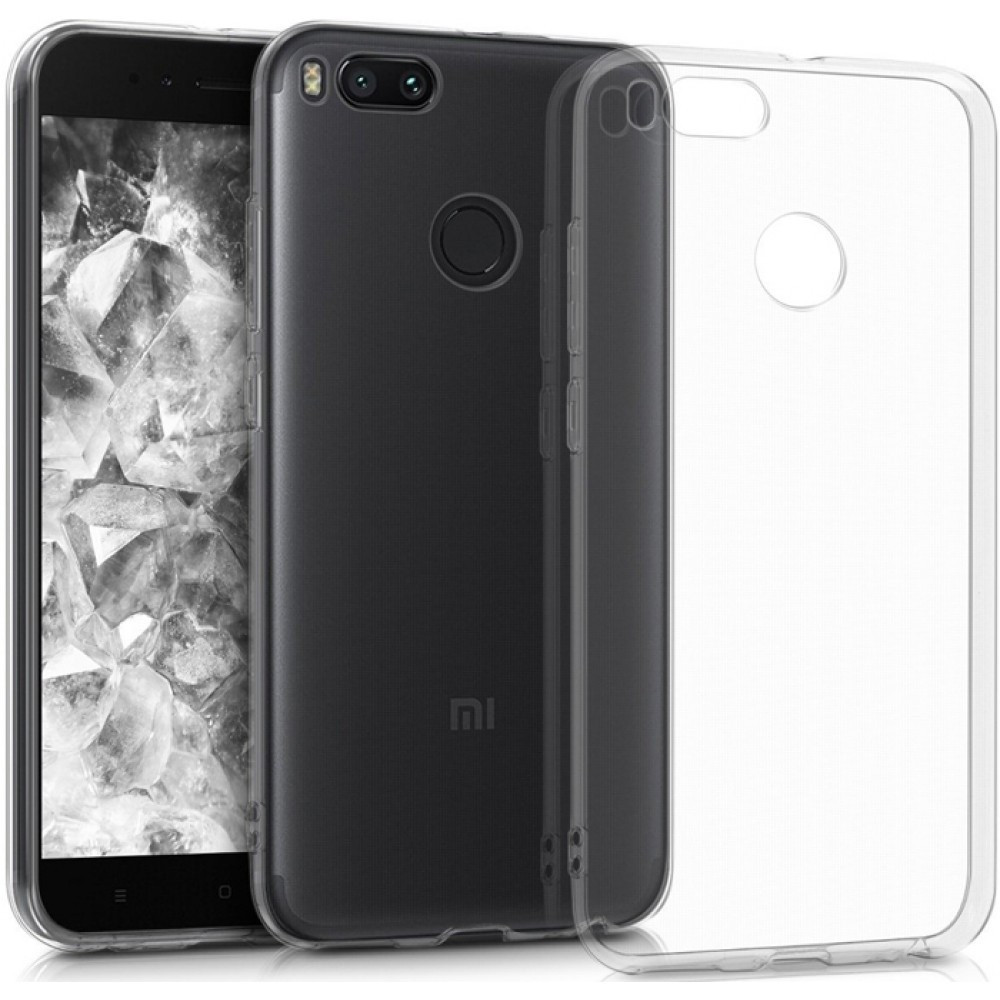 Силиконовый чехол для Xiaomi Mi A1 Lux, прозрачный