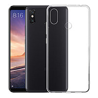 Силиконовый чехол для Xiaomi Mi Max 3 Lux, прозрачный