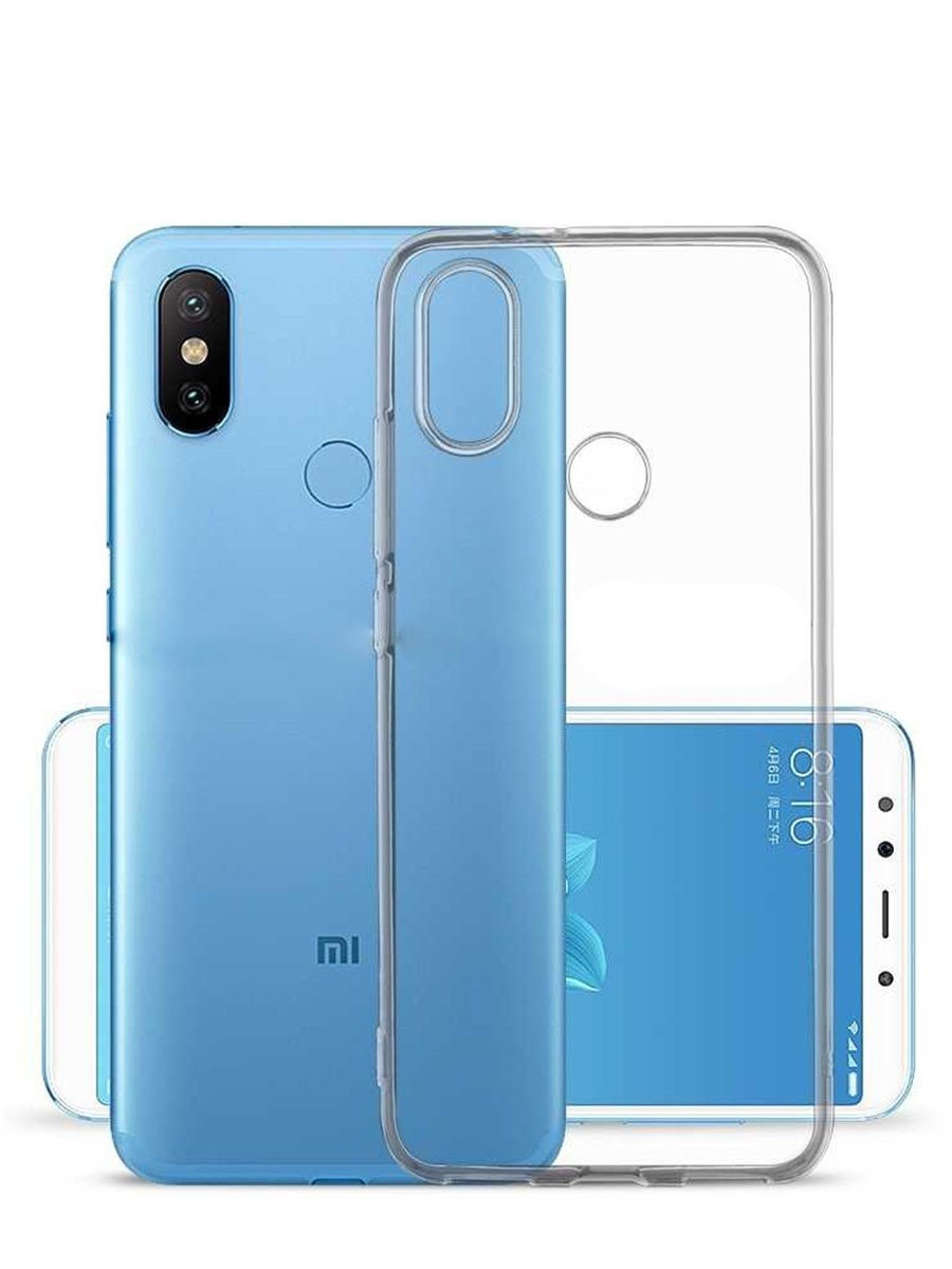 Силиконовый чехол для Xiaomi Mi Play Lux, прозрачный