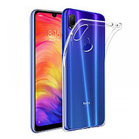 Силиконовый чехол для Xiaomi Redmi 7 Lux, прозрачный