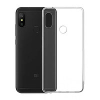 Силиконовый чехол для Xiaomi Redmi Note 6 Pro Lux, прозрачный