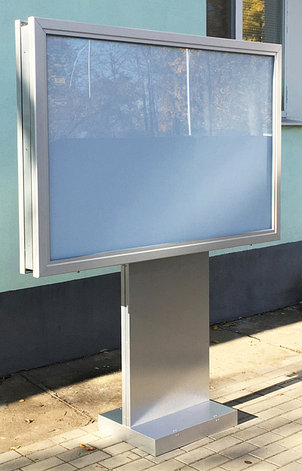 Лайтпостер уличный (2-сторонний, горизонтальный, с подсветкой изнутри, рекламное поле 1,8х1,2м), фото 2