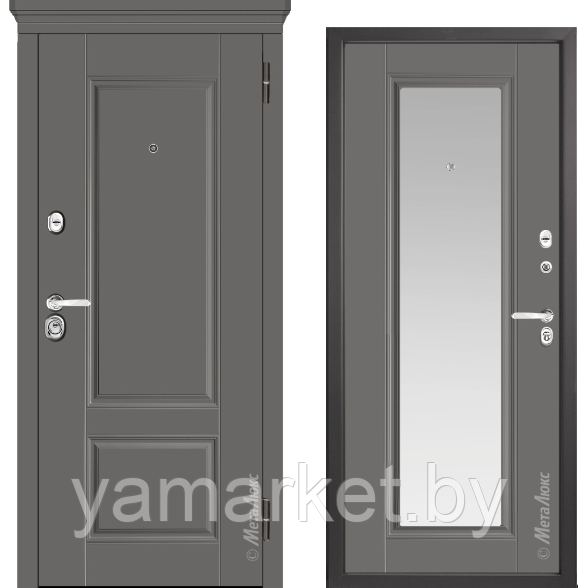 Дверь входная металлическая Металюкс М730/5 Z Статус - фото 1 - id-p122693590