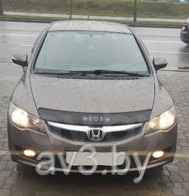 Дефлектор капота Honda Civic (2006-2012) Sedan [HD06] (VT52)