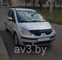 Дефлектор капота Mitsubishi Colt (2003-2008) до рестайлинга [MSH28] (VT52)