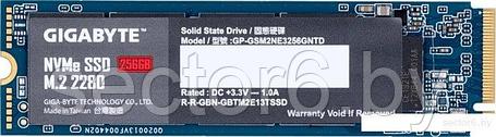 SSD Gigabyte NVMe 256GB GP-GSM2NE3256GNTD, фото 2