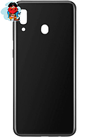 Задняя крышка (корпус) для Samsung Galaxy A20 (SM-A205), цвет: черный