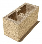 Блок деревобетонный для строительства дома Durisol (Дюрисол) DM 22/15 для внутренних несущих стен