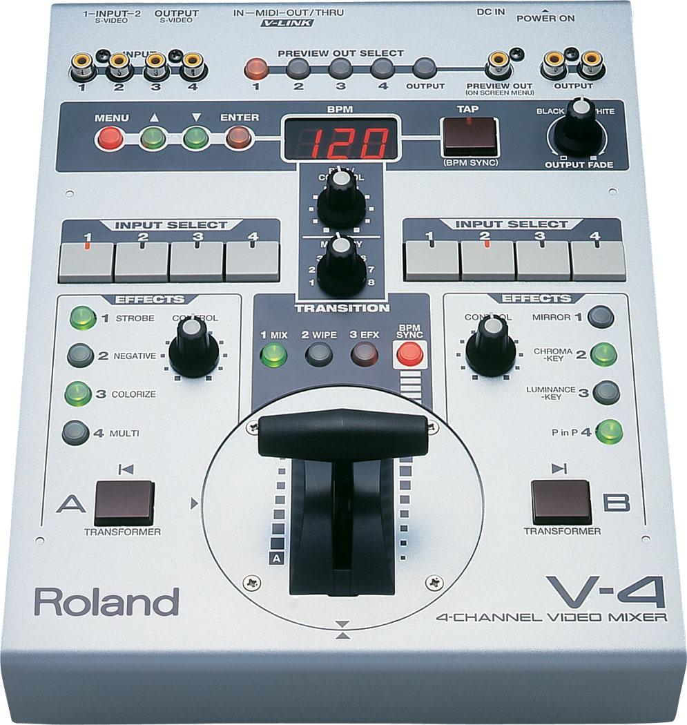 Видео-микшерный пульт Roland V-4