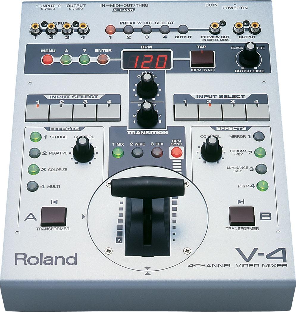 Видео-микшерный пульт Roland V-4 - фото 1 - id-p122714283