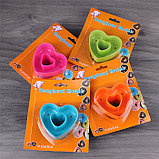 Вырубка для теста пончик Сердце, фото 2