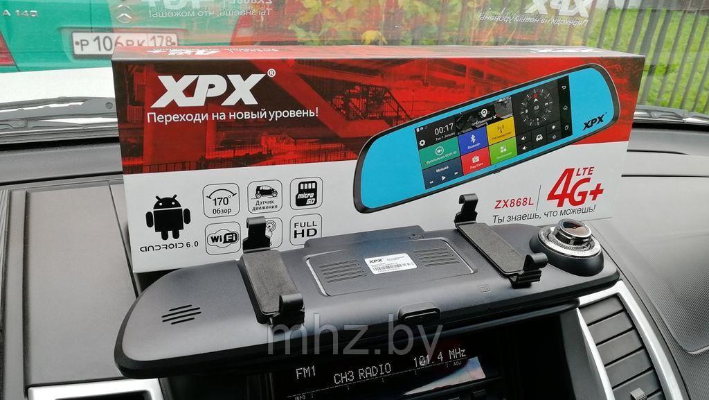Зеркало видеорегистратор XPX ZX868L 4G Android навигатор - фото 4 - id-p122741565