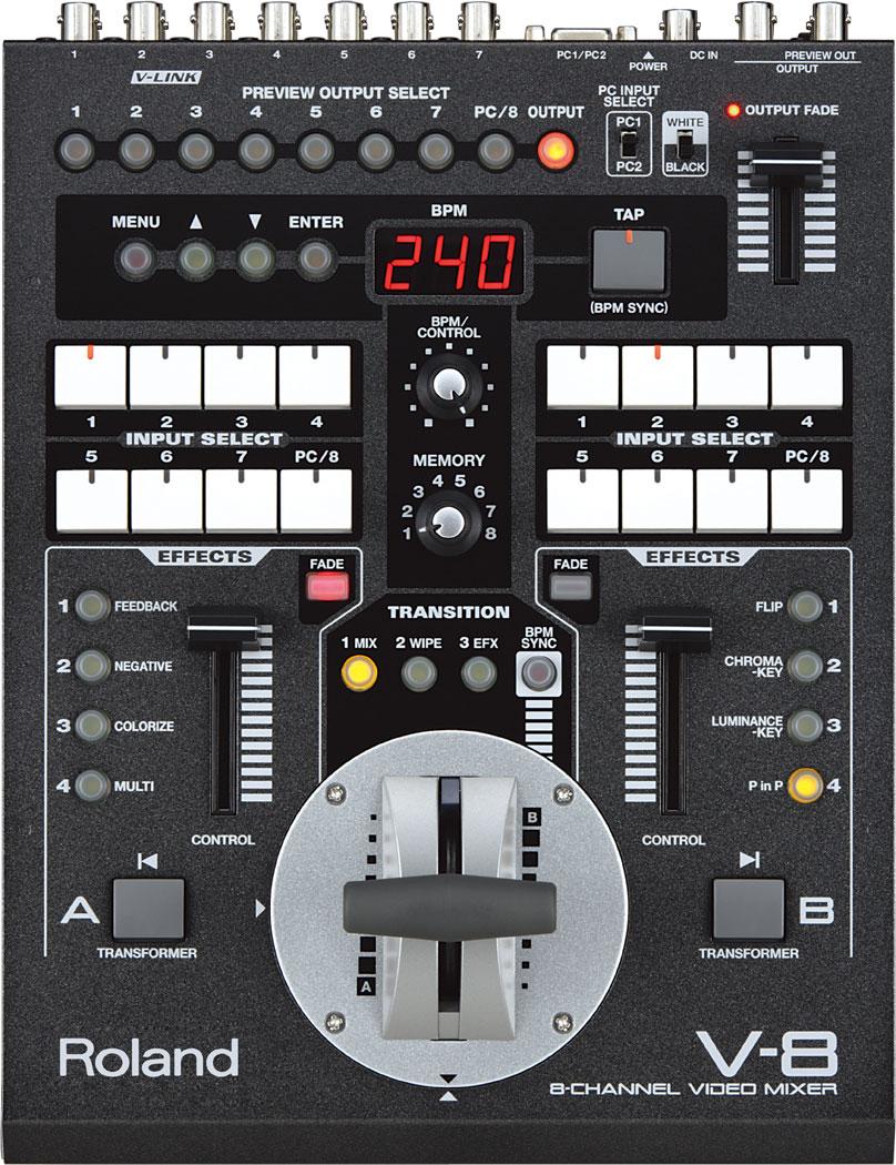 Видео-микшерный пульт Roland V-8