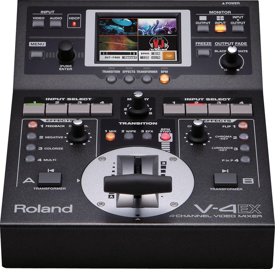 Видео-микшерный пульт Roland V-4EX - фото 1 - id-p122781591