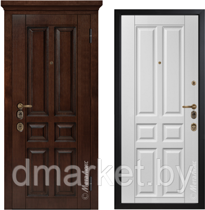 Дверь входная металлическая М1701/7 Е2 Artwood, фото 1