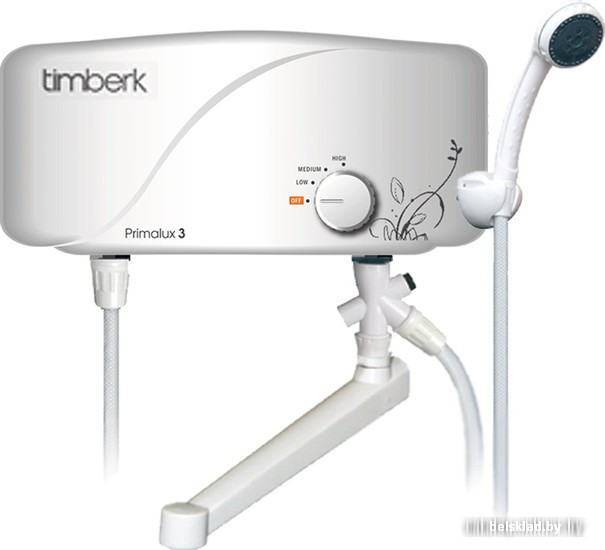 Проточный электрический водонагреватель кран+душ Timberk Primalux WHEL-7 OSC (душ+кран)