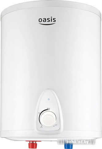 Накопительный электрический водонагреватель над мойкой Oasis Small 15LN