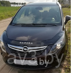 Дефлектор капота Opel Zafira C (2011-) [OP33] (VT52)