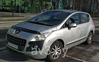 Дефлектор капота Peugeot 3008 (2009-2016) [PG22] - NEW!!! (VT52)