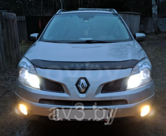 Дефлектор капота Renault Koleos (2008-2011) [RL24] VT52