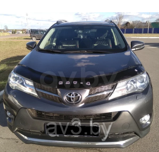 Дефлектор капота Toyota RAV4 (2013-) [TYA60] (VT52)