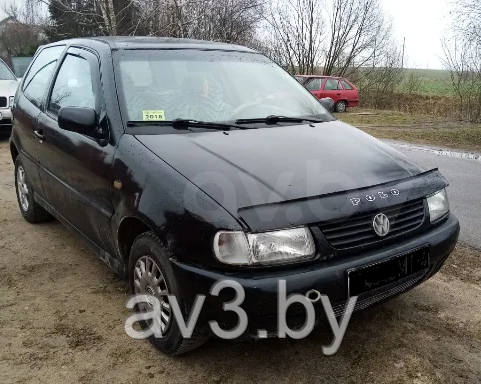 Дефлектор капота Volkswagen Polo 3 (1999-2001) Htb 3/5dr. после рестайлинга [VW15]