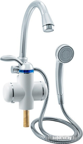 Проточный электрический водонагреватель кран+душ Unipump BEF-001-03