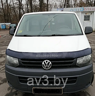 Дефлектор капота Volkswagen T5 (2009-) после рестайлинга [Volkswagen21] VT52