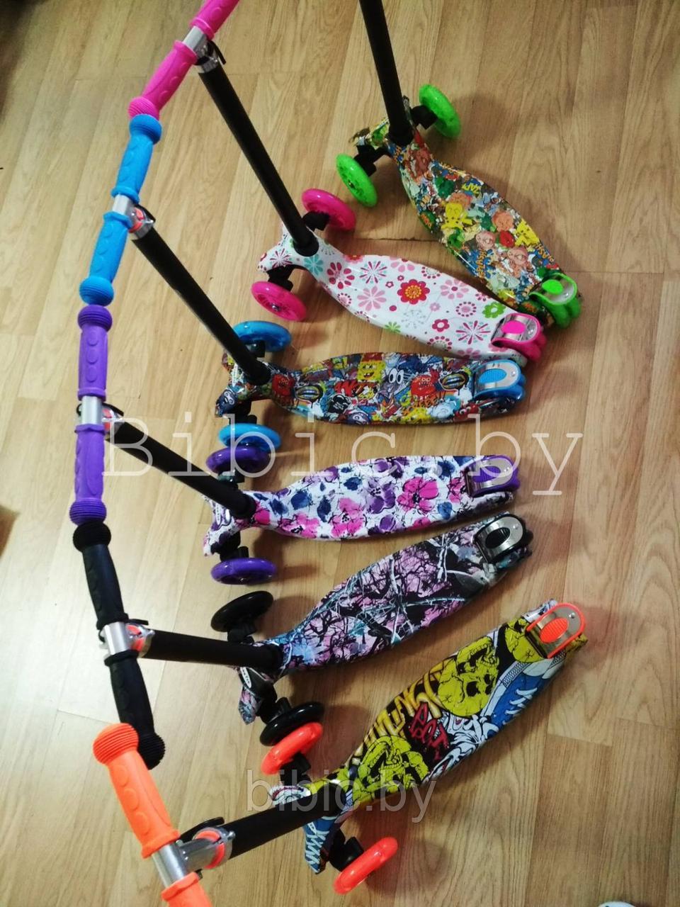 Самокат 21st Scooter MAXI c принтом