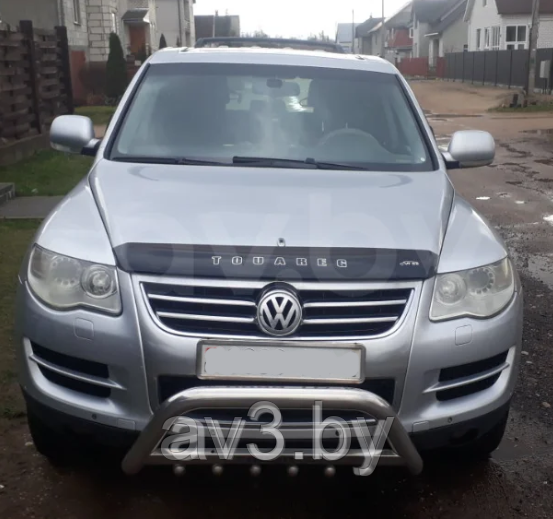 Дефлектор капота Volkswagen Touareg (2002-2010) [VW43] (VT52)