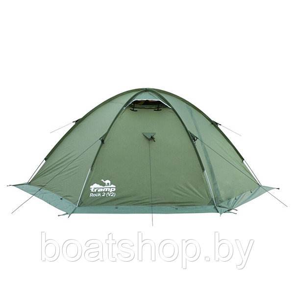 Палатка экспедиционная TRAMP ROCK 2 (V2) Green - фото 4 - id-p122818904