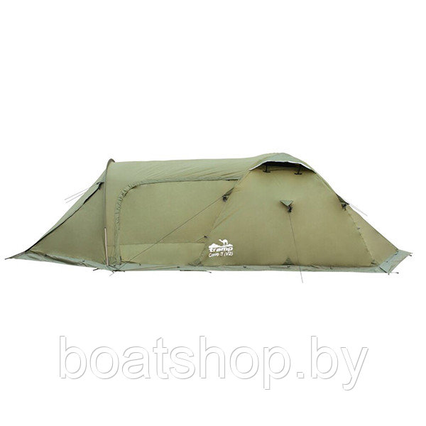 Палатка экспедиционная TRAMP CAVE 3 (V2) Green - фото 2 - id-p122819145