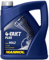 Масло четырехтактное моторное MANNOL 4-Takt Plus 10W40 полусинтетика 4л, 54881, 1425