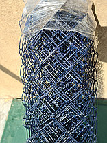 Сетка рабица в ПВХ 1.8 * 10 м яч 55*55 ф2.4 мм "Синий космос", фото 3