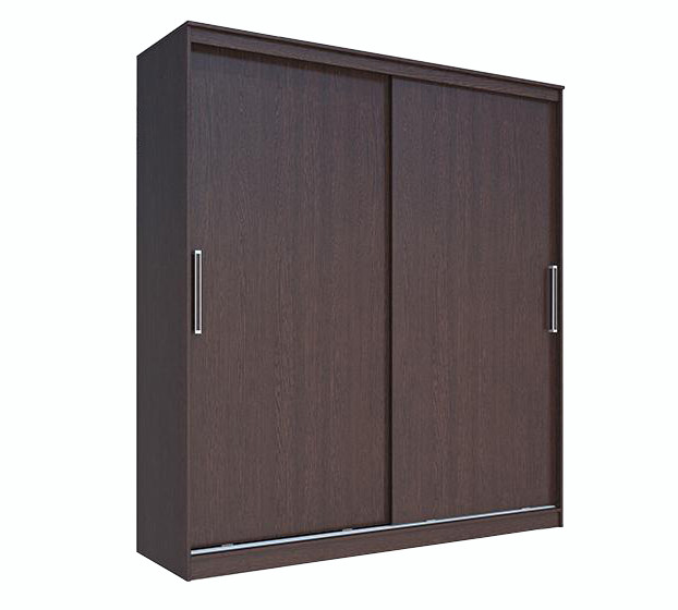 Шкаф-купе Комфорт-12 Прайм - Венге 2.0 - Без зеркал (МКСтиль А)