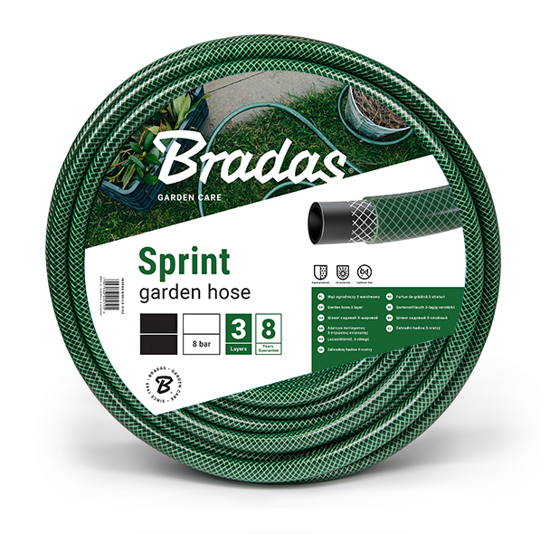 Поливочный шланг Sprint Ø 5/8" 20м Bradas