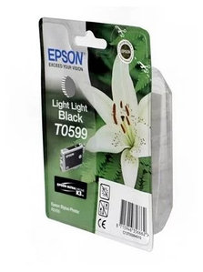 Картридж T0599/ C13T05994010 (для Epson Stylus Photo R2400) светло-серый