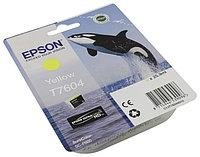 Картридж T7604/ C13T76044010 (для Epson SureColor SC-P600) жёлтый