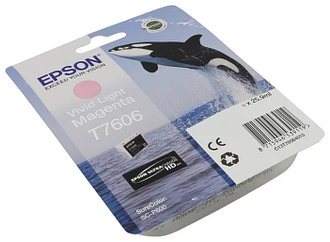 Картридж T7606/ C13T76064010 (для Epson SureColor SC-P600) светло-пурпурный