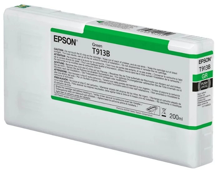 Картридж T913B/ C13T913B00 (для Epson SureColor SC-P5000) зелёный